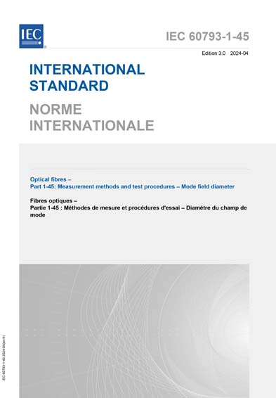 Standards PDF Cover Page