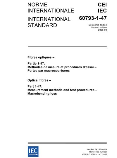 Standards PDF Cover Page