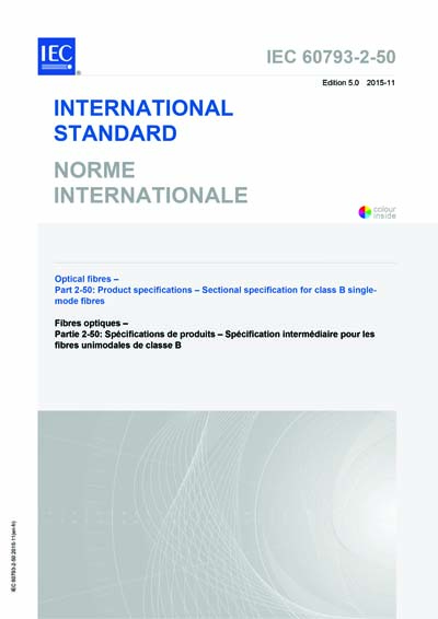 Standards PDF Cover Page
