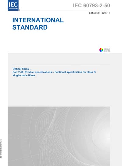 Standards PDF Cover Page