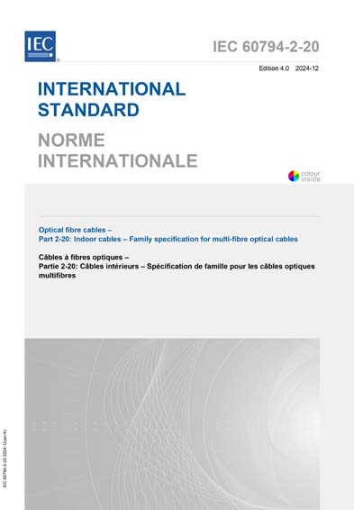 Standards PDF Cover Page