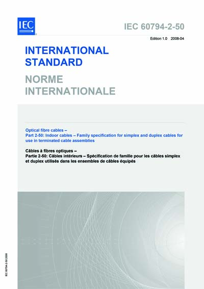 Standards PDF Cover Page