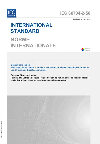 Standards PDF Cover Page