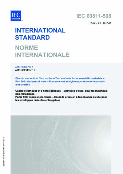 Standards PDF Cover Page