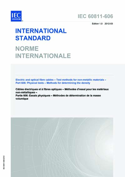 Standards PDF Cover Page