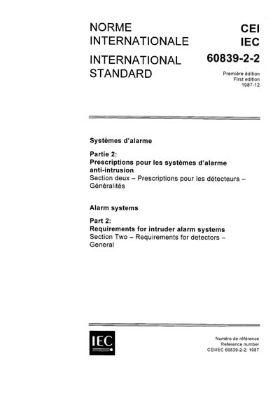Standards PDF Cover Page
