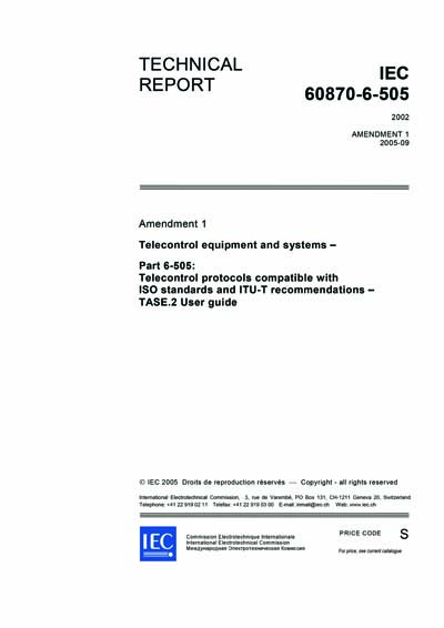Standards PDF Cover Page