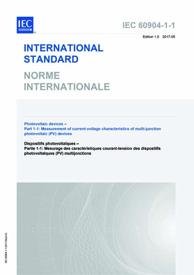 Standards PDF Cover Page