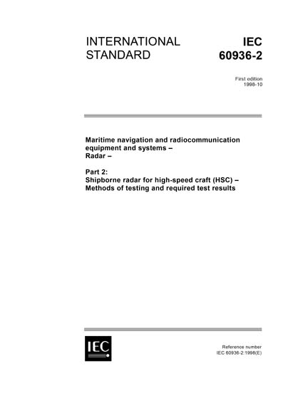 Standards PDF Cover Page
