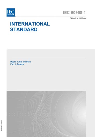 Standards PDF Cover Page