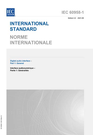 Standards PDF Cover Page