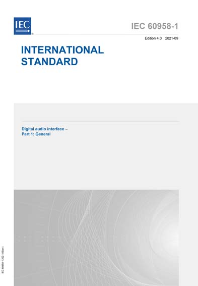 Standards PDF Cover Page