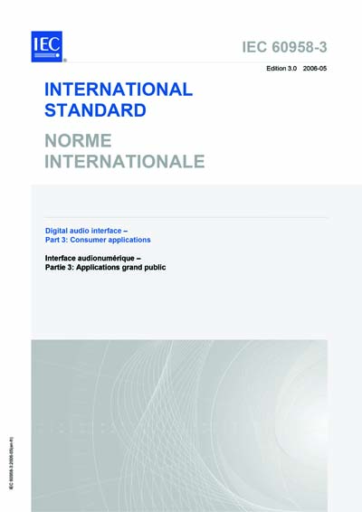 Standards PDF Cover Page