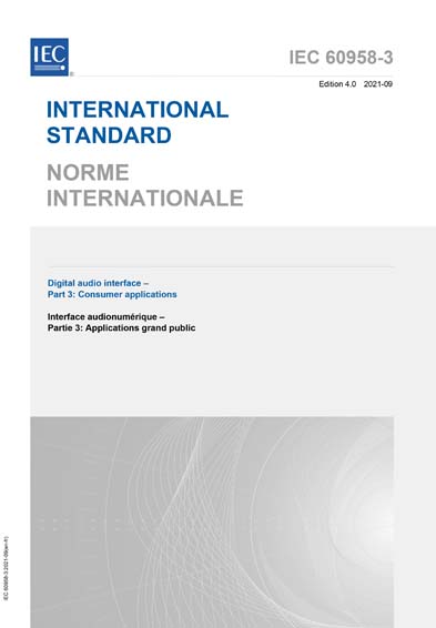 Standards PDF Cover Page