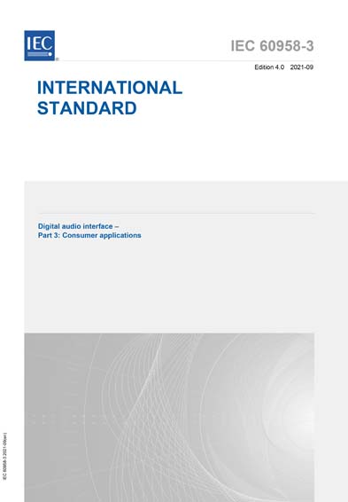 Standards PDF Cover Page