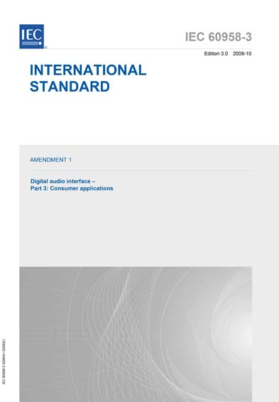 Standards PDF Cover Page