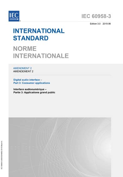 Standards PDF Cover Page