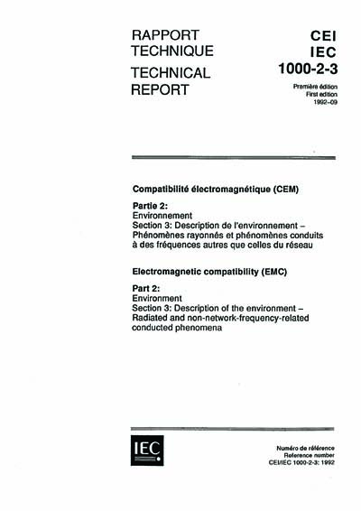 Standards PDF Cover Page
