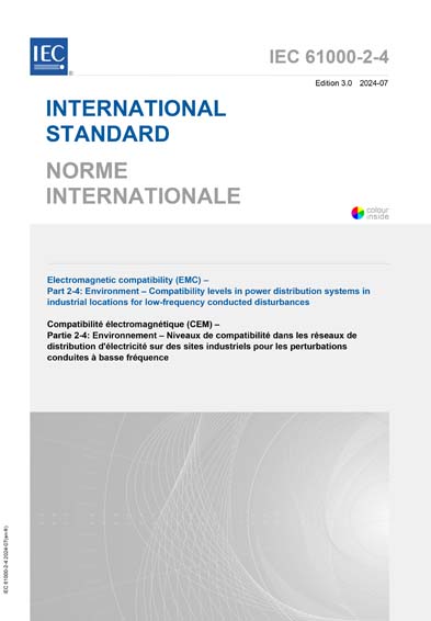 Standards PDF Cover Page