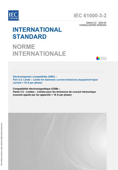 Standards PDF Cover Page