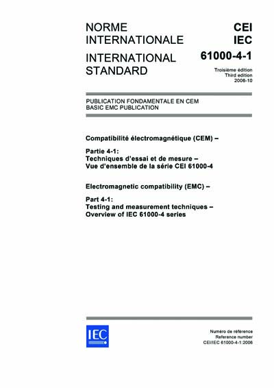 Standards PDF Cover Page