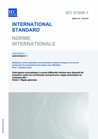 Standards PDF Cover Page