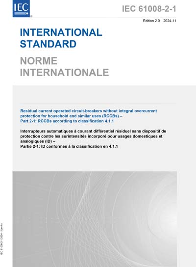 Standards PDF Cover Page