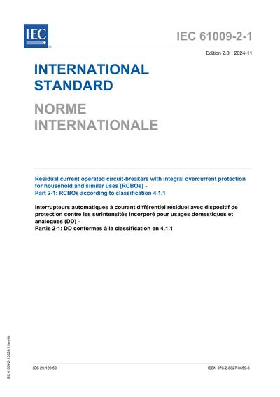 Standards PDF Cover Page