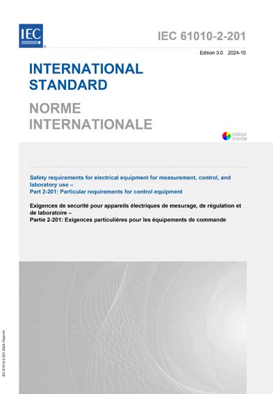 Standards PDF Cover Page