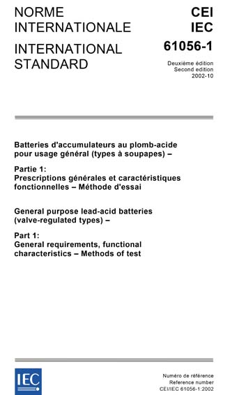 Standards PDF Cover Page
