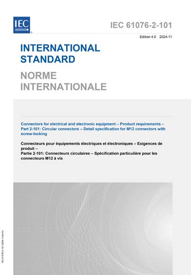 Standards PDF Cover Page