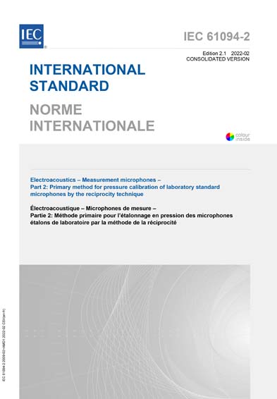 Standards PDF Cover Page