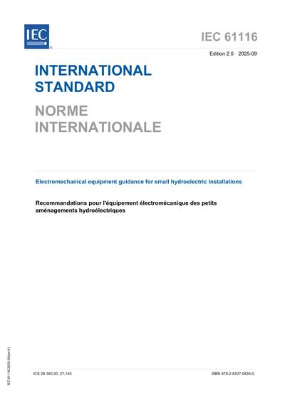 Standards PDF Cover Page