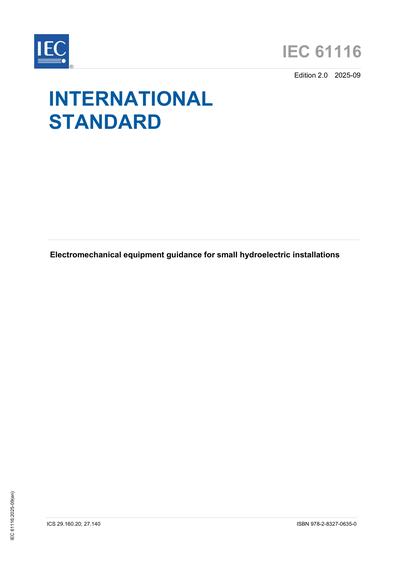 Standards PDF Cover Page