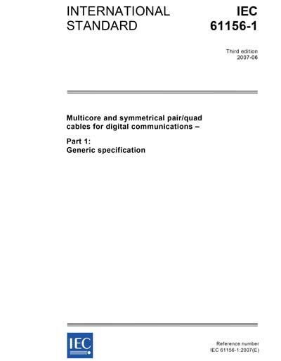 Standards PDF Cover Page