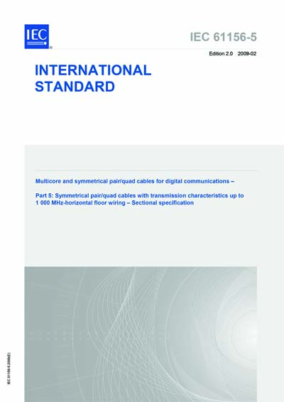 Standards PDF Cover Page