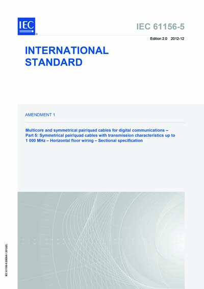 Standards PDF Cover Page
