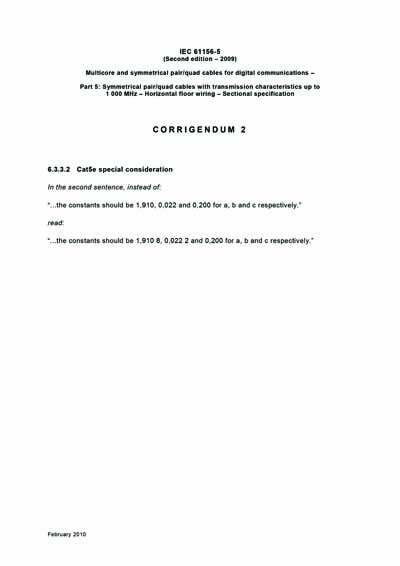 Standards PDF Cover Page