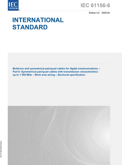 Standards PDF Cover Page