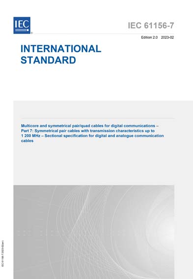 Standards PDF Cover Page