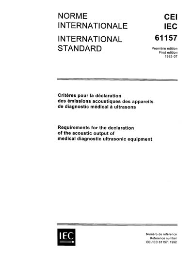 Standards PDF Cover Page