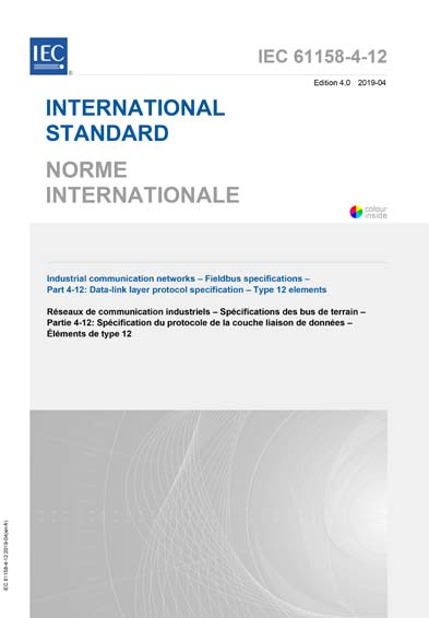 Standards PDF Cover Page