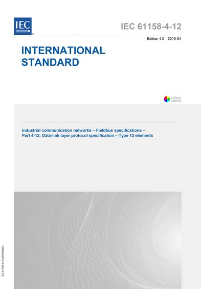 Standards PDF Cover Page