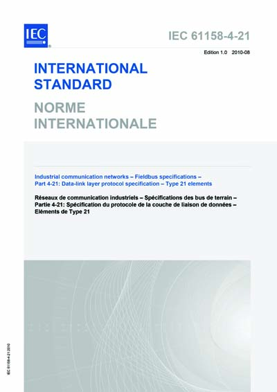 Standards PDF Cover Page