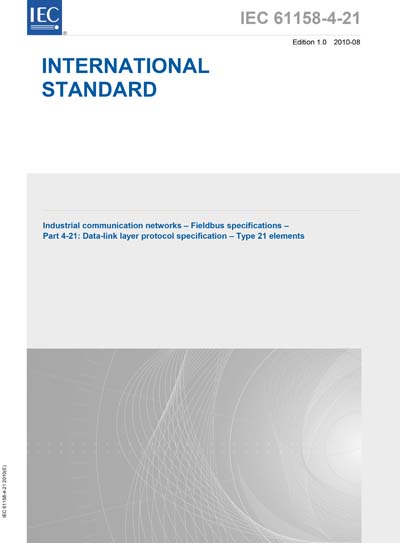Standards PDF Cover Page
