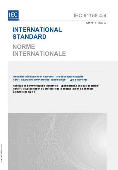 Standards PDF Cover Page