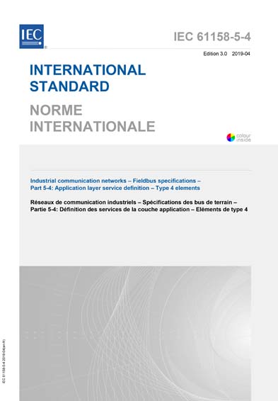 Standards PDF Cover Page