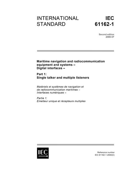 Standards PDF Cover Page
