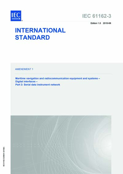 Standards PDF Cover Page