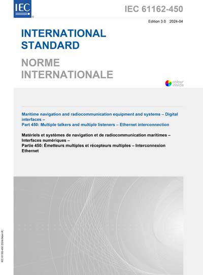 Standards PDF Cover Page